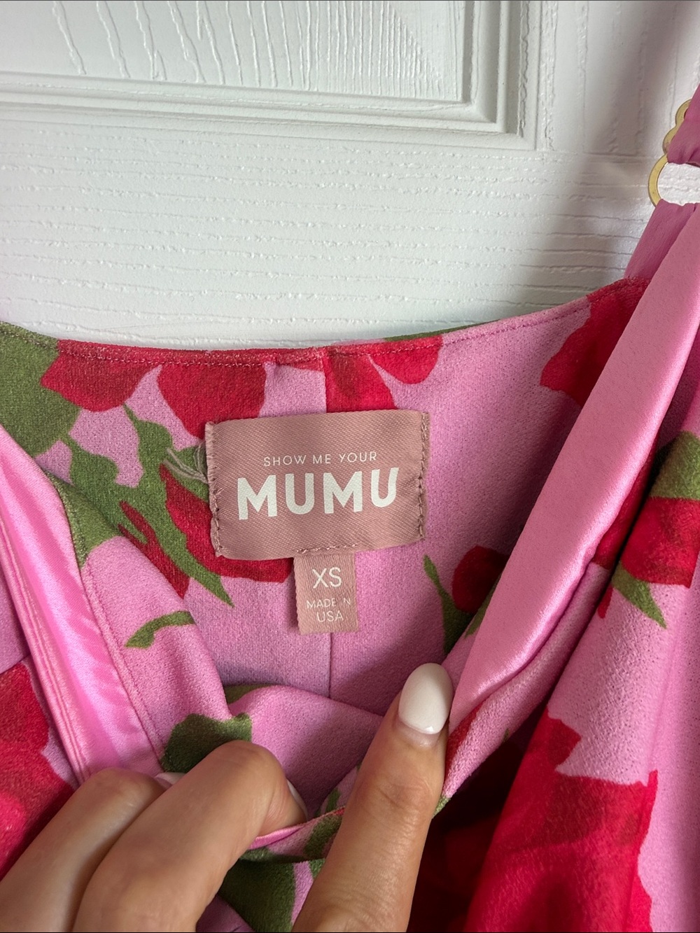 Show me your Mumu Tiffany Skort Dress in Heart Throb - Picture 3 of 4